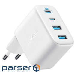 мережева зарядка ANKER Zolo Charger - 50W, 2xUSB-C & 2xUSB-A (Біла) (A121EG21)