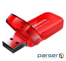 USB флеш накопичувач ADATA 64GB AUV 240 Red USB 2.0 (AUV240-64G-RRD)