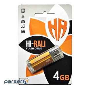 Flash drive Hi-Rali 4 GB Corsair series Bronze (HI-4GBCORBR)