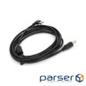 Кабель RITAR USB 2.0 AM/BM, 3.0m, кутовий 90, чорний (YT-AM/BM90-3.0B) (YT-AM/B (YT-AM/BM90°-3.0B)