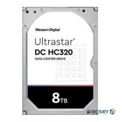 HGST Hard Drive 0B36405 Ultrastar DC HC320 3.5 inch 8TB SAS 256GB 7200RPM 4KN TCG P3 Bare