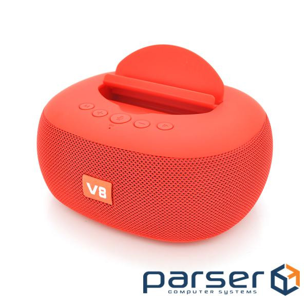 Колонка DV08 Bluetooth 4.1 до 10m, 2х 5W, 4&Omega,, 1200mAh, &ge,90dB (YT-BTS-DV08-03160 Red)