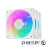 Вентилятор DeepCool FD12 ARGB WH-3 IN 1, 120x120x25мм, 4pin, білий (R-FD12-WHAPN3-G)