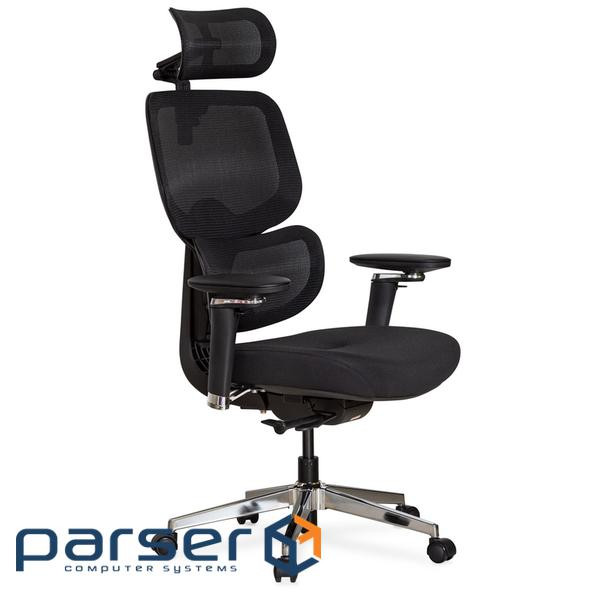 Офісне крісло Mealux D2 Air Fabric Black (HF-D2 F/B)
