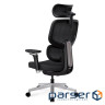 Офісне крісло Mealux D2 Air Fabric Black (HF-D2 F/B)