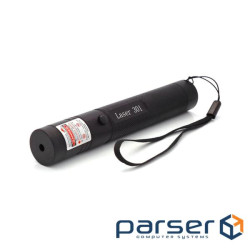 Лазерна указка Laser303, з лазером червоного кольору, живлення від акумулятора Li-ion 186 (KY-303-R)