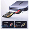 Card Reader USB 3.2 Magnetic, USB-C SD/MicroSD UHS-II 312 МБ/с PD 100W CM898 Ugreen (65095)