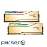 Модуль пам'яті G.SKILL Trident Z5 Royal DDR5 6400MHz 32GB Kit 2x16GB Gold (F5-6400J3039G16GX2-TR5G)
