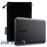 Портативний жорсткий диск TOSHIBA Canvio Basics 2022 2TB USB3.2 Black (HDTB520MK3AA)