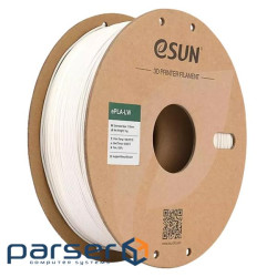 Пластик для 3D-принтера eSUN PLA LW 1,75mm 1kg WHITE (PLA-LW175W1P1)