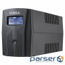 Джерело безперебійного живлення Vinga LCD 800VA plastic case with USB (VPC-800PU)