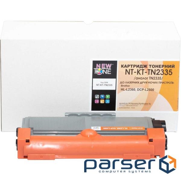 Тонер-картридж NewTone Brother HL-L2360, DCP-L2500 Black (NT-KT-TN2335)