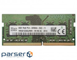 Memory module HYNIX SO-DIMM DDR4 3200MHz 8GB (HMA81GS6DJR8N-XN)