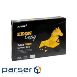 Папір A4, 80 г, 500 л, APRIL EKON COPY класc C, APRIL (OP-EKON-A4-80-C)