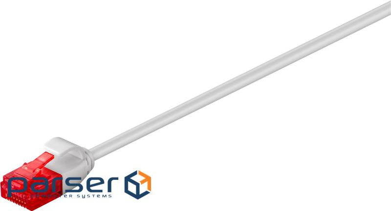 Патч-корд неекранований RJ45 UTP6 15.0m,patch Slim PoE D=3.6mm Cu Gold,сірий (75.09.3735-10) (75.09.3735-10)