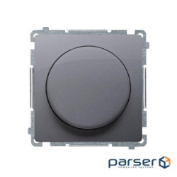 Світлорегулятор Basic LED 2-250W, сталь inox (BMS9L.01/21)