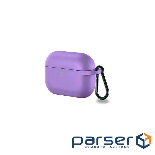 Чохол для навушників BeCover Silicon для Apple AirPods Pro Light Purple (704482)