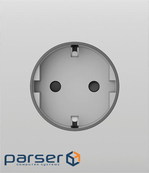 Центральна панель для вбудованої розетки Ajax CenterCover for Outlet Basic, білий (000046705) (000046705)