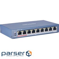 Network switch Cisco SG350X-48-K9-EU Тип - управляемый 3-го уровня, форм-фактор - в стойку, количество портов - 54, порты - SFP+, Gigabit Ethernet, комбинированный, возможность удаленного управления - управляемый, коммутационная способность - 176 Гбит/ с, размер таблицы МАС-адресов - 64000 Кб, корпус - Металический, 48x10/ 100/ 1000TX, 2хSFP+ Hikvision DS-3E0109P-E(C)