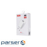 Зарядний пристрій XO L35D 2USB / 2.1А + Lightning white (XO-L35-LGHT)