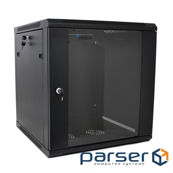Шафа настінна Merlion 22U 19'' 600*600mm (Ш*Г)мм , black (Ml3-6622)