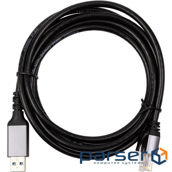 Кабель CAT6 UTP, USB3.0 Type-A - RJ45 2m (CA914982)