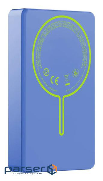 Портативний зарядний пристрій WRL 10000MAH BLUE IP137AB MOMAX