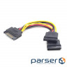 Кабель живлення SATA power 0.15m Cablexpert (CC-SATAM2F-01)