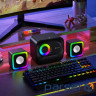 Акустична система 2.1 XTRIKE ME SK-502, 11Вт LED USB+3,5мм чорна