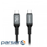 Кабель Choetech XCC-1040, преміум якість USB4 Gen 3, С-папа/C-папа, 2 м. .