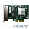 Cетевая карта Supermicro AOC-SGP-I4 4-портова Gigabit Ethernet (чип Intel i350)