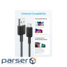 Кабель ANKER 322 USB-A to USB-C 0.9м Black (A81H5G11)