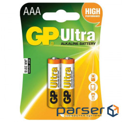 Battery Gp AAA LR03 ULTRA Alcaline * 2 (24AU-U2 / 4891199027642)