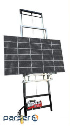 9-метровий витяг для сонячних панелей - 13 коліс, з відкидним двигуном 3-го поколін (SPL9 / 300 / 2) (SPL9 / 300 / 2)