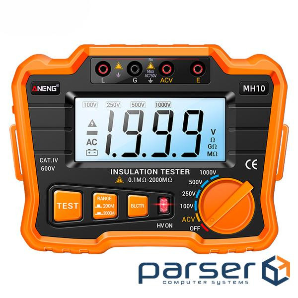 Тестер опору ізоляції (Мегаомметр) ANENG MH10 ) ANENG MH10