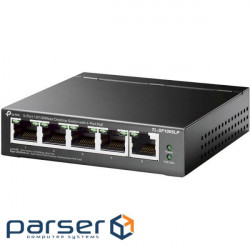 Network switch Cisco SG350X-48-K9-EU Тип - управляемый 3-го уровня, форм-фактор - в стойку, количество портов - 54, порты - SFP+, Gigabit Ethernet, комбинированный, возможность удаленного управления - управляемый, коммутационная способность - 176 Гбит/ с, размер таблицы МАС-адресов - 64000 Кб, корпус - Металический, 48x10/ 100/ 1000TX, 2хSFP+ TP-Link TL-SF1005LP
