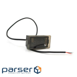 Цифровий вольтметр вологозахищений IP65, діапазон вимірювань 4 -120V, Red (YT-WDV / IP65-4-120V-R) 4 -120V, Red (YT-WDV / IP65-4-120V-R)