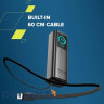 CANYON Built-in cable power bank OnPower 265 20000mAh 165W Aluminium Dark grey (CNS-CPB265DG)