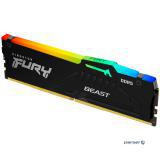 Модуль пам'яті KINGSTON FURY Beast RGB EXPO DDR5 5600MHz 32GB Black (KF556C40BB2A-32)