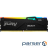 Модуль пам'яті KINGSTON FURY Beast RGB EXPO DDR5 5600MHz 32GB Black (KF556C40BB2A-32)