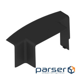 Трійник для PK 90х55 D, чорного кольору, Серія PK, ПВХ (8404_FB) (8404_FB)