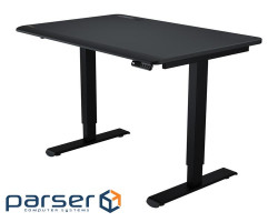 Стіл комп"ютерний з електричним регулюванням висоти, стільниця 120 см, (Royal 120 Elite Lite Black)