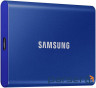 Зовнішній твердотільний накопичувач Samsung T7 1TB Indigo Blue (MU-PC1T0H/WW)