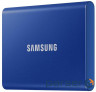 Зовнішній твердотільний накопичувач Samsung T7 1TB Indigo Blue (MU-PC1T0H/WW)