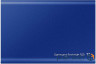 Зовнішній твердотільний накопичувач Samsung T7 1TB Indigo Blue (MU-PC1T0H/WW)