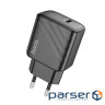 Зарядний пристрій HOCO CS22A Value USB-C PD30W Black (6942007609913)