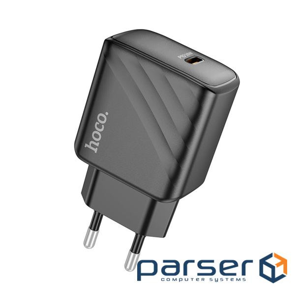 Зарядний пристрій HOCO CS22A Value USB-C PD30W Black (6942007609913)