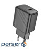 Зарядний пристрій HOCO CS22A Value USB-C PD30W Black (6942007609913)
