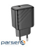 Зарядний пристрій HOCO CS22A Value USB-C PD30W Black (6942007609913)