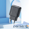 Зарядний пристрій HOCO CS22A Value USB-C PD30W Black (6942007609913)